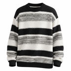 Zaviero Soft Stripe Knit