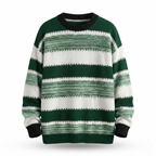 Zaviero Soft Stripe Knit
