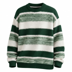 Zaviero Soft Stripe Knit