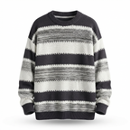 Zaviero Soft Stripe Knit