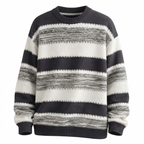 Zaviero Soft Stripe Knit