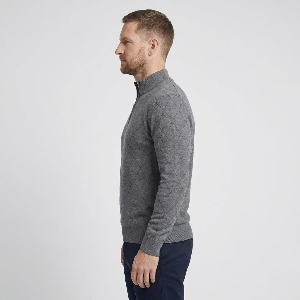 Valmero Half-Zip Knit Sweater